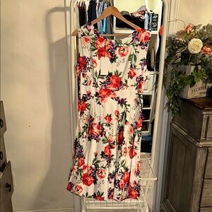 Floral Sleeveless Dress